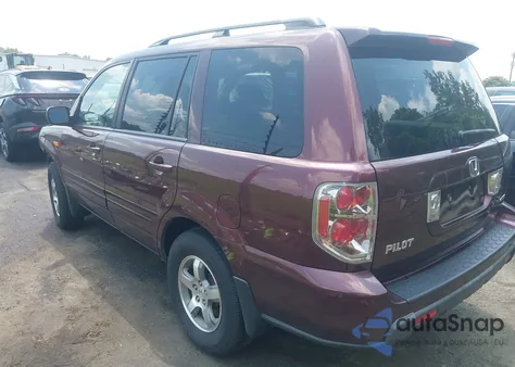 2008 Honda Pilot Ex-L из США, поврежденный, VIN 5FNYF18598B037858